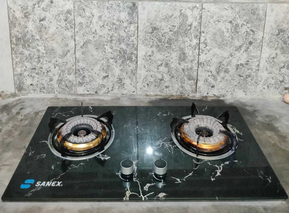 Review Kompor Tanam Gas Sanex