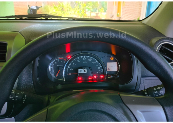 spedometer jarak tempuh ayla